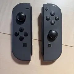 【ジャンク】【純正品】ジョイコン　グレー　任天堂　switch　コントローラ