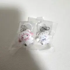 めじるしアクセサリー サンリオキャラクターズ ふわふわスノー シナモン　マイメロ