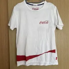 Coca-Cola ホワイト Tシャツ Mサイズ　企業系T コレクターの方必見