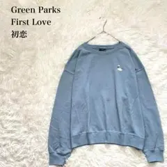 グリーンパークス　First Loveあひる刺しゅうプルオーバー　コットン　長袖