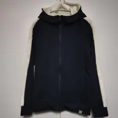 ANGENEHM / アンゲネーム サイドライン ボアダブルジップパーカー