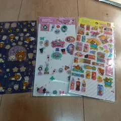 サンエックス　レトロ　平成　シール