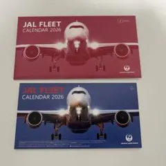 JAL FLEET CALENDAR 2026 卓上カレンダーのサムネイル
