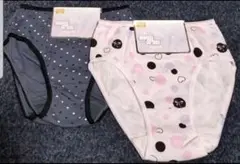 160cm　ショーツ　パンツ　下着　４枚セット　綿100%　ハート　リボン