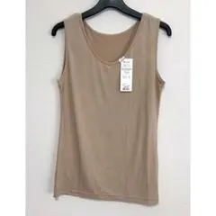 【新品タグ付き】福助 fukuske 満足 タンクトップ LLサイズ ベージュ