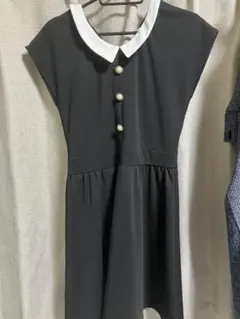tocco closet半袖 ワンピース ブラック