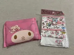 新品　未使用　マイメロディー　ガーゼマスク&エコバッグ