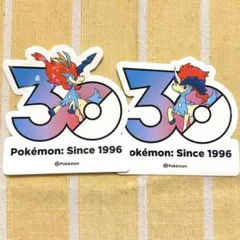 ポケモン メガフェスタ 韓国 アニバーサリーシール ランダムステッカー
