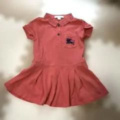 バーバリーチルドレン　ポロワンピース　18m