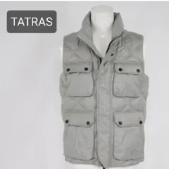 美品 タトラス 高級ダウンベスト グレー 軽量保温 03 ポーランド製