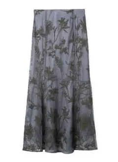 【FRAY I.D】コードエンブロイダリーマーメイドスカート