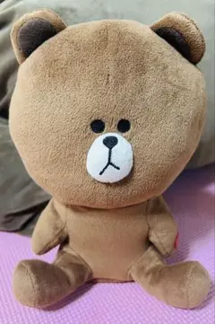 超レア品　Line ブラウン　ぬいぐるみ　新品未使用 Amazon.co.jp: LINE ブラウン ぬいぐるみ セイコーマート 限定
