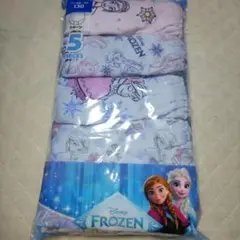 女の子 下着(パンツ) サイズ130センチ アナと雪の女王 5枚セット