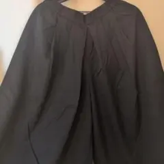 ワイドパンツ 黒 ガウチョパンツ