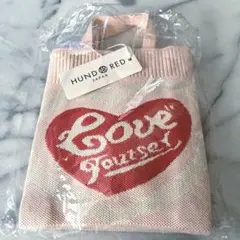 HUNDRED ニットショルダー　サコッシュ