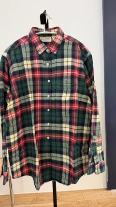 LL Bean フランネルチェックシャツ　Mのサムネイル