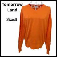 【美品】Tomorrow Land コットン100% Vネックプルオーバー