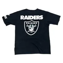 希少 NFL Raiders ベースボールシャツ 刺繍 ジャージ 黒 USA製 NFL レイダース ベースボールシャツ 黒 ストライプ NFL