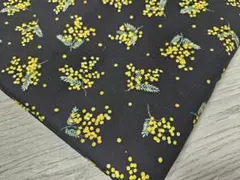 SALE✨コスモテキスタイル ブロード ミモザ 黒