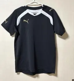 PUMA プーマ　黒　トレーニングシャツ