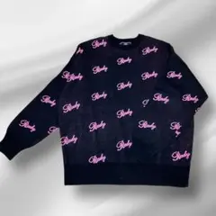 Rady レディ 総柄 ロゴニット 厚手 セーター ニット ブラック ピンク　冬