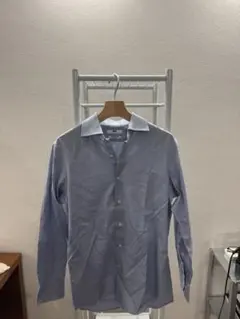 UNIQLO スリムフィット シャツ M ライトブルー