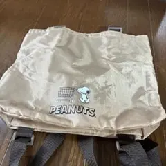 PEANUTS スヌーピー 軽量 リュックサック ベージュのサムネイル