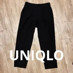 UNIQLO タックワイドパンツ