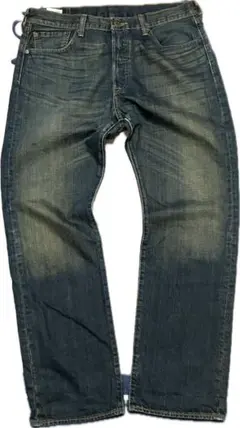 Levi's 501 ダークブルー ストレートデニム W34 L30