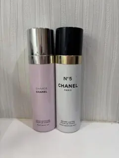 【終売品】CHANELシャネル ボディミストボディオイル2本No.5チャンス廃盤