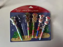 早い者勝ち★ディズニーリゾート　ボールペンセット　2009年　冬