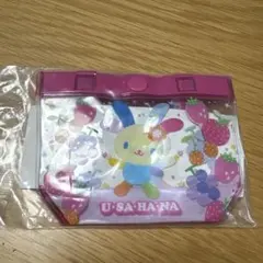 サンリオ プールバッグ風ミニポーチ ウサハナ カプセルトイ