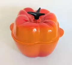 レア　ル・クルーゼ　LE CREUSET　ピーマンココット　オレンジ　パプリカ 2026年最新】ルクルーゼ ピーマンの人気アイテム - メルカリ