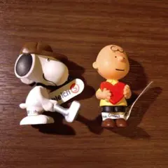 シュライヒ ピーナッツ フィギュア スヌーピー チャーリーブラウン 2個セット
