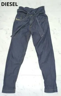 DIESEL ディーゼル ハイウエストデニム XS 98%コットン ジーンズ