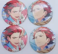 あんスタ イベコレ 缶バッジ 鬼龍紅郎4点セット