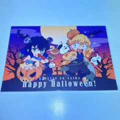 鬼滅の刃　ハロウィン特典ポストカード　ufotable café
