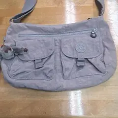 Kipling ショルダーバッグ グレーのサムネイル