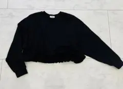 黒トレーナー スウェット