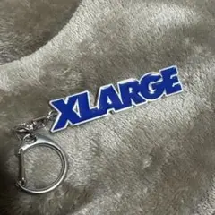 【XLARGE】キーホルダー/青【新品未使用】