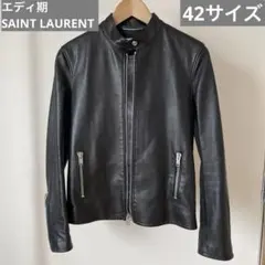 SAINT LAURENT PARIS 19AW シングルレザーブルゾン46 2026年最新】SAINT LAURENT PARIS メンズ シングルライダースの人気