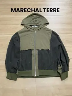 マルシャルテル　marechal terre パーカー　メッシュ　カーキのサムネイル