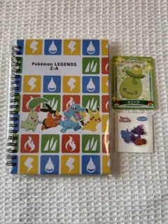 Pokémon LEGENDS Z-A ノート ポケモンシール