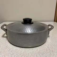 高級打出鍋　島本製作所　エスエスのダイヤモンド鍋 未使用品】島本製作所 Shimamoto エスエス みえーる鍋 両手鍋