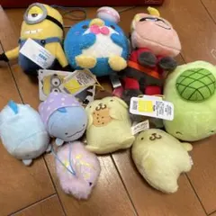 キャラクターぬいぐるみ9体セット