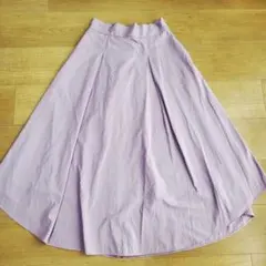 URBAN RESEARCH 薄紫 フレアスカート