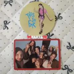 ダヒョン　ステッカー　TWICE　THIS IS FOR　封入　TEN　トレカ