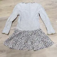 PETIT BATEAUリブ花柄ワンピース104cm4歳