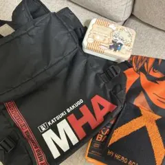 僕のヒーローアカデミア 爆豪勝己 バックパック リュック タオルおまけ