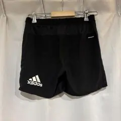 アディダス　ランニング　ショーツ　ブラック　S クリマクール　背面ロゴ